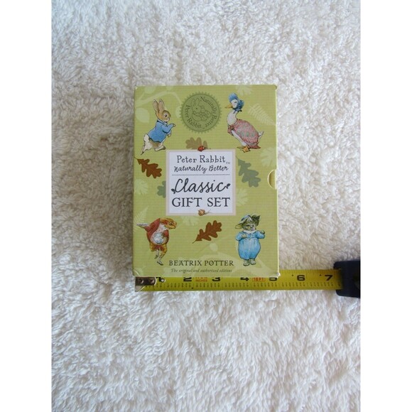 Beatrix Potter Classic Tales Book Gift Set Peter Rabbit Floppy Small Plush - Picture 10 of 11